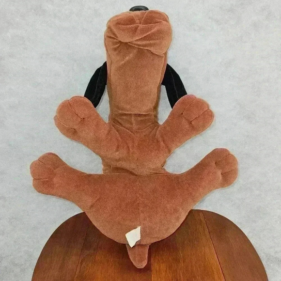 Pound Puppies 14"-15" Plush Spotted Brown BlackDog Tonka Toy Stuffed Animal 1985 - Picture 6 of 7